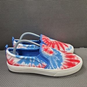 Womens Sz 10 Blue Skechers Street Poppy-Hippy Hype